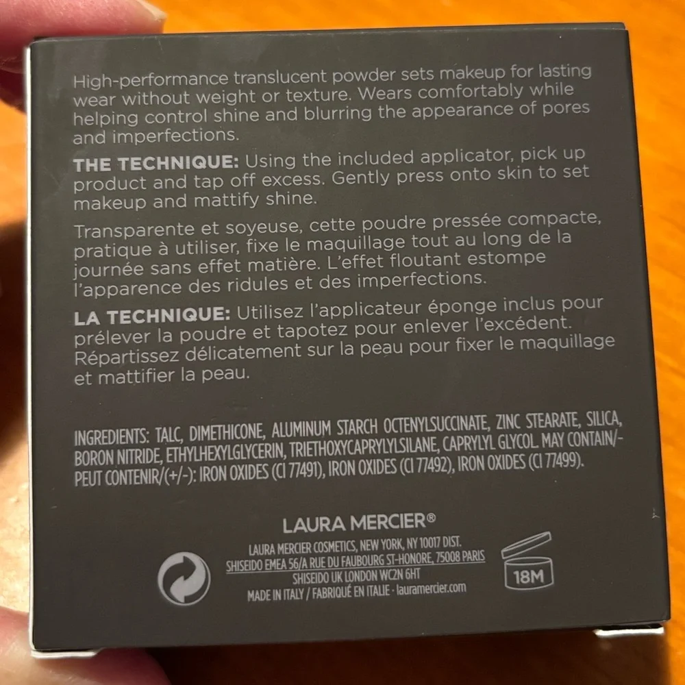 Laura Mercier Translucent Pressed Setting Powder